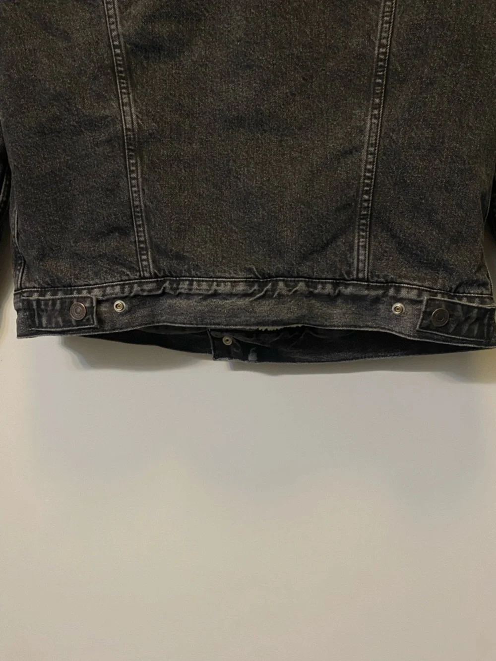 Levi's Type III Sherpa Trucker Jacket - Faded Black - L